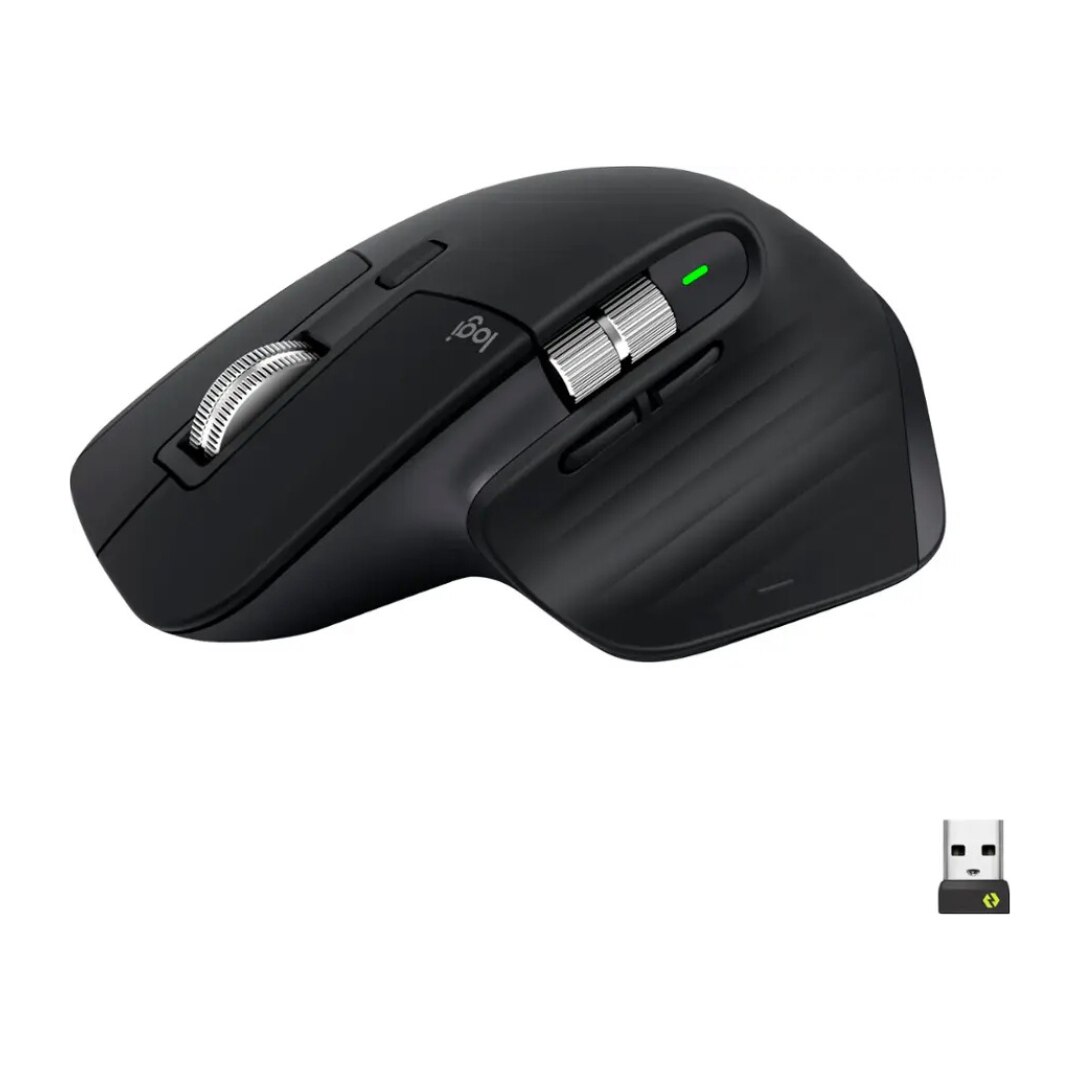 Logitech MX Master 3S Wireless Mouse - Black (‎‎910-006556) | New
