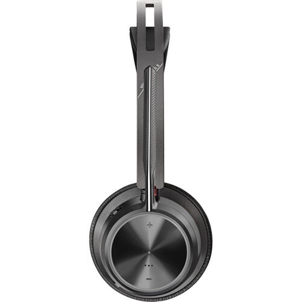 Poly Voyager Focus 2 USB-C-C Headset +USB-C/A Adapter with Charging Stand (9T9J5AA#AC3, 213727-01,77Y86AA) New 3