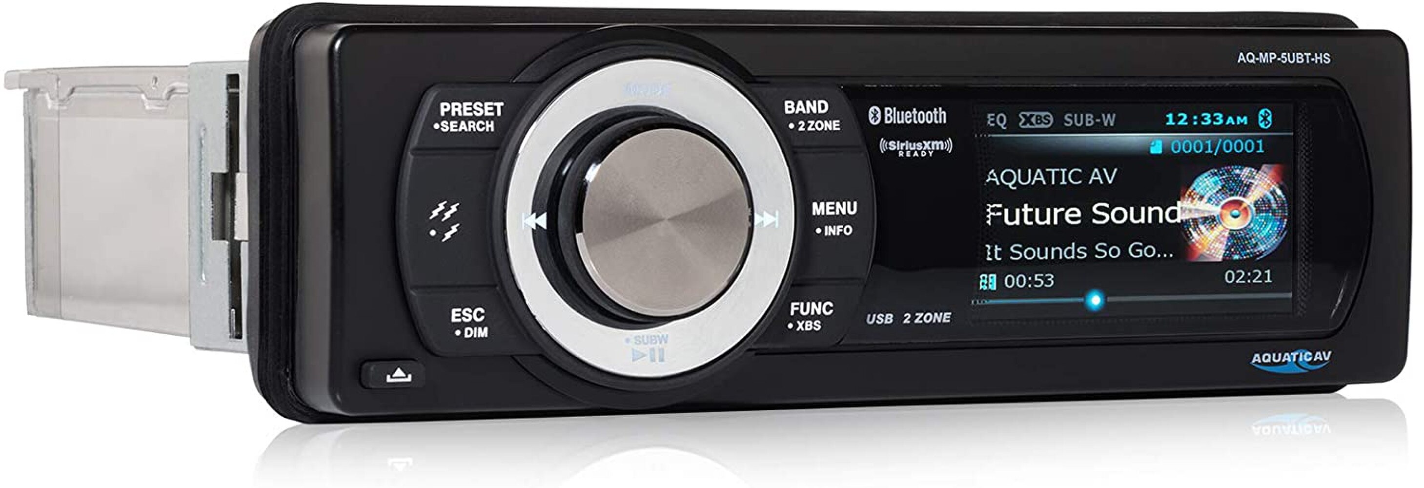 Aquatic SiriusXM Harley-Davidson Stereo (AQ-MP-5UBT-HS ) Like New 2