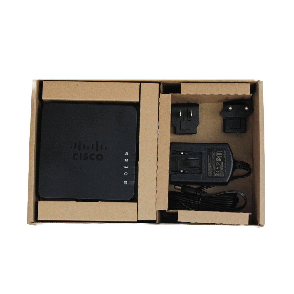 Cisco ATA 192 Multiplatform Analog Telephone Adapter (ATA192-3PW-K9) New 2
