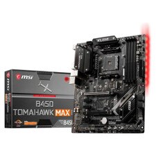 MSI B450 Tomahawk MAX II Motherboard | AM4 Socket, DDR4, M.2 Support | New 1