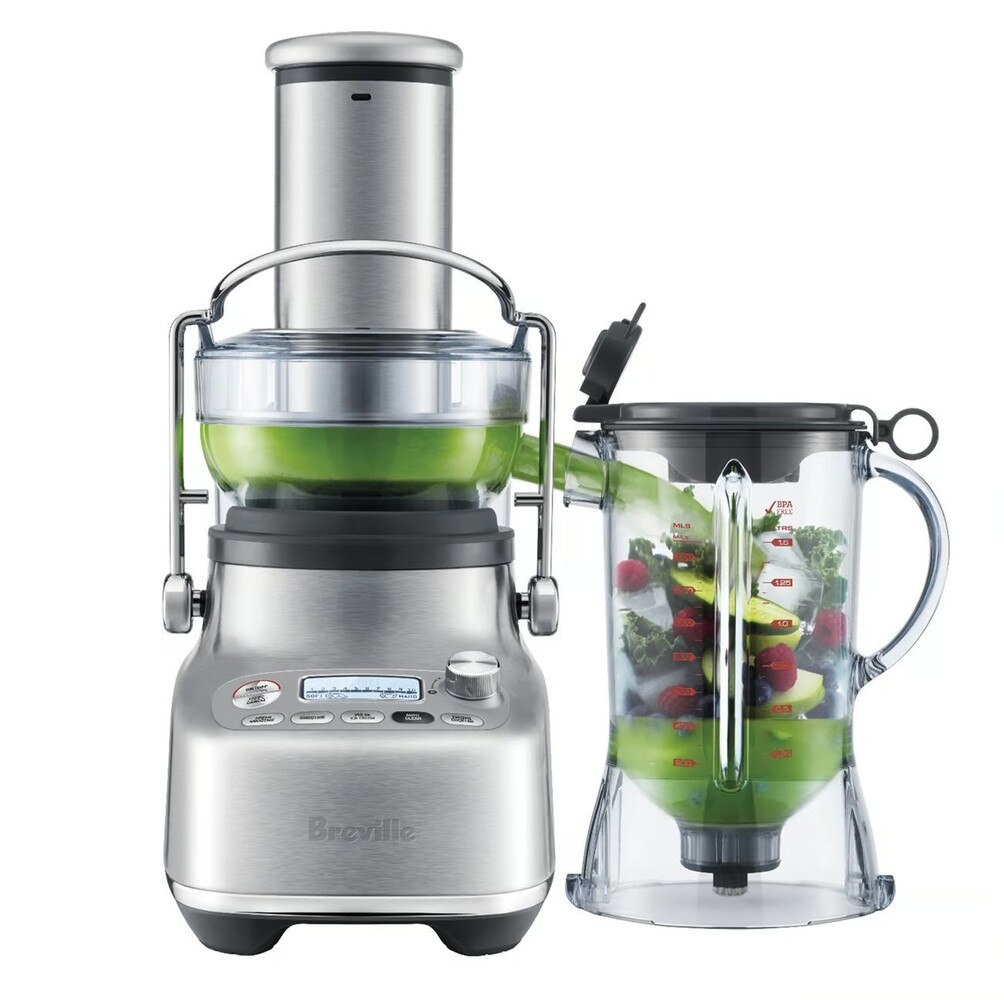 Breville 3X Bluicer Pro Blender and Juicer (BJB815BSS) | Like New 4