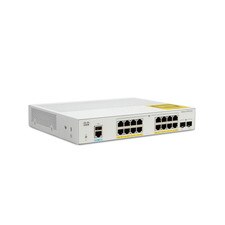 Cisco Catalyst 1000-16P-E-2G-L 16-Port Gigabit Ethernet PoE+ Switch with 2 SFP Uplinks New 1