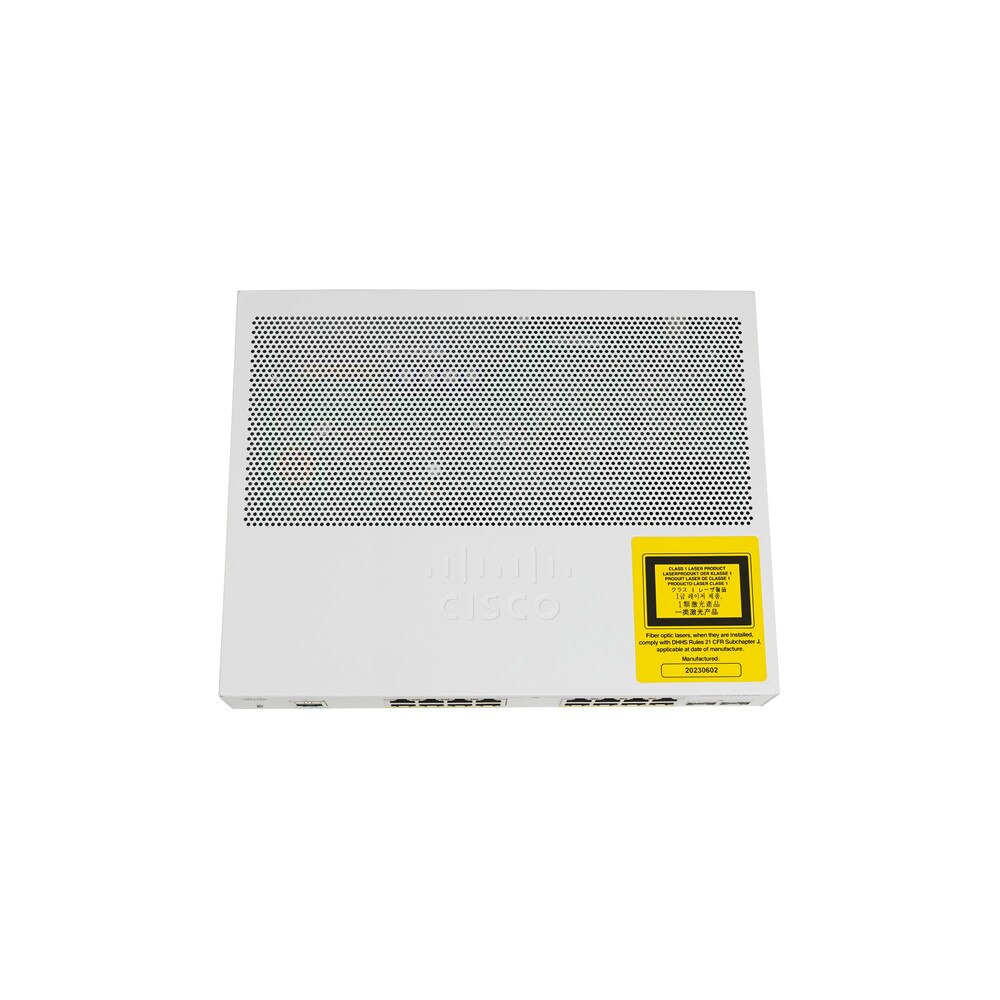 Cisco Catalyst 1000-16P-E-2G-L 16-Port Gigabit Ethernet PoE+ Switch with 2 SFP Uplinks New 3