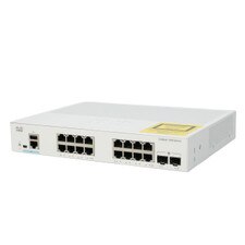 Cisco Catalyst 1000-16T-E-2G-L 16-Port Gigabit Ethernet Managed Switch with 2 SFP Uplinks Refresh 1