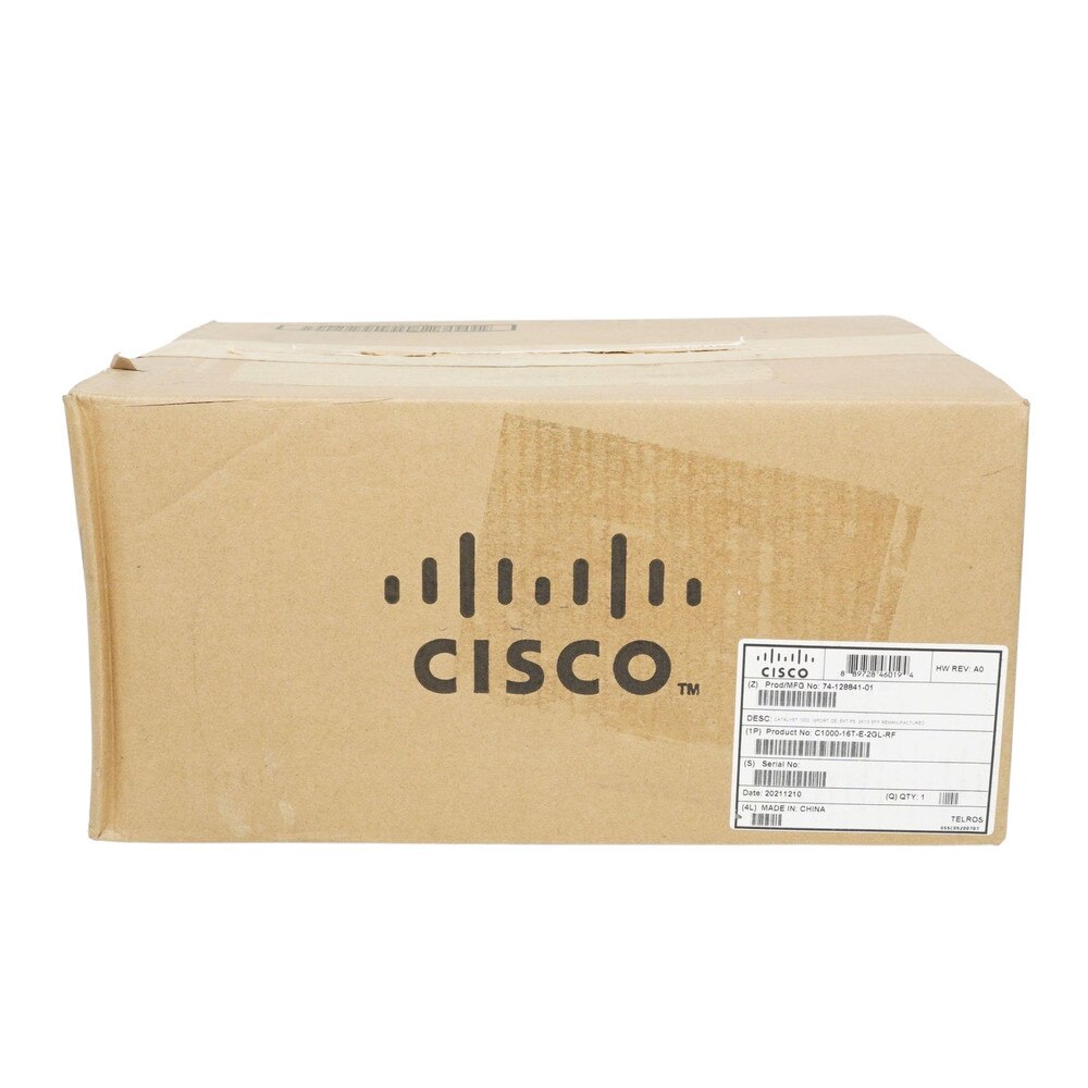 Cisco Catalyst 1000-16T-E-2G-L 16-Port Gigabit Ethernet Managed Switch with 2 SFP Uplinks Refresh 7