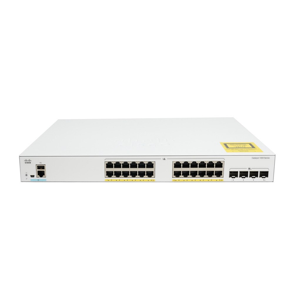 Cisco Catalyst C1000-24FP-4X-L 24-Port Gigabit PoE+ Managed Switch with SFP+ Refresh 1