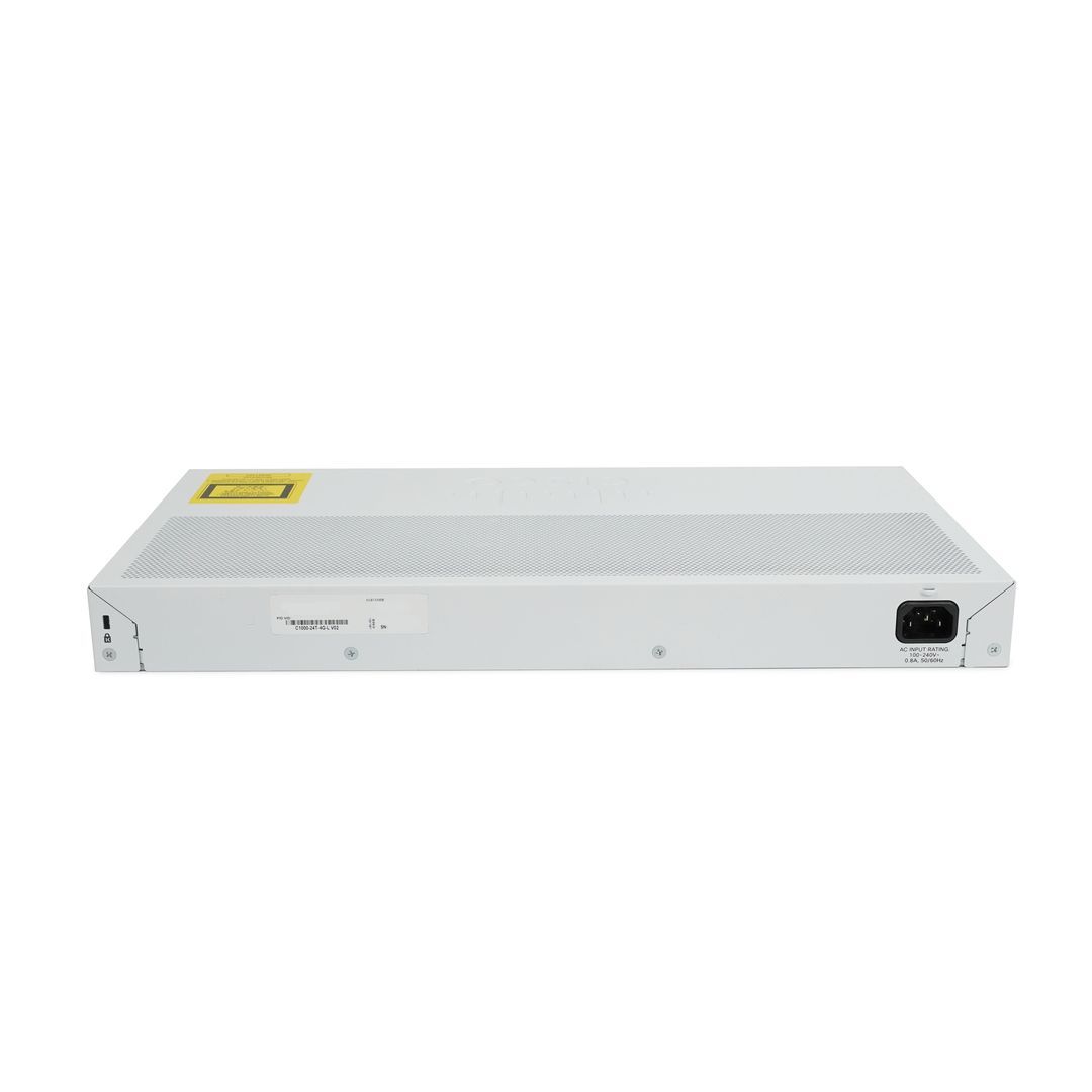 Cisco Catalyst C1000-24T-4G-L-RF 24-Port Managed Network Cisco Catalyst C1000-24T-4G-L-RF 24-Port Managed Network