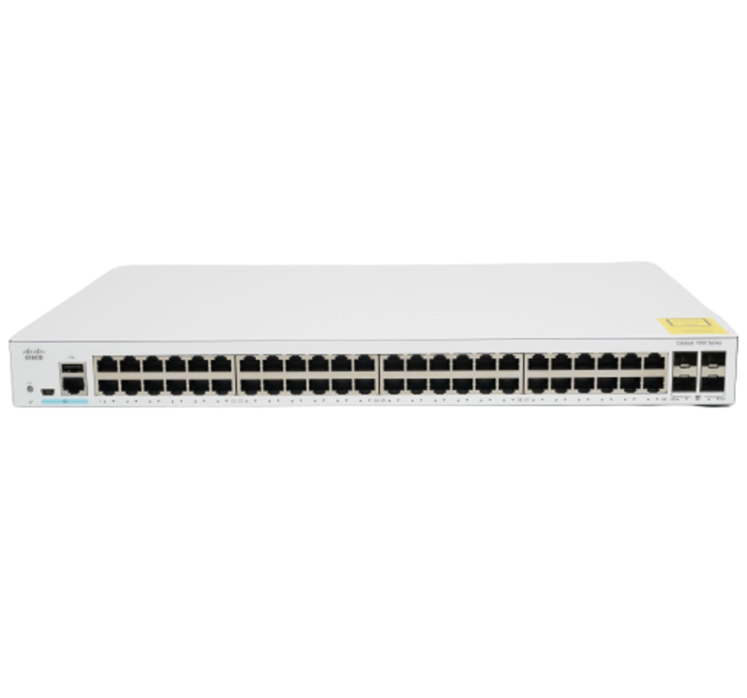 Cisco Catalyst C1000-48T-4G-L-RF 48-Port Gigabit Managed Network Switch Refresh 1