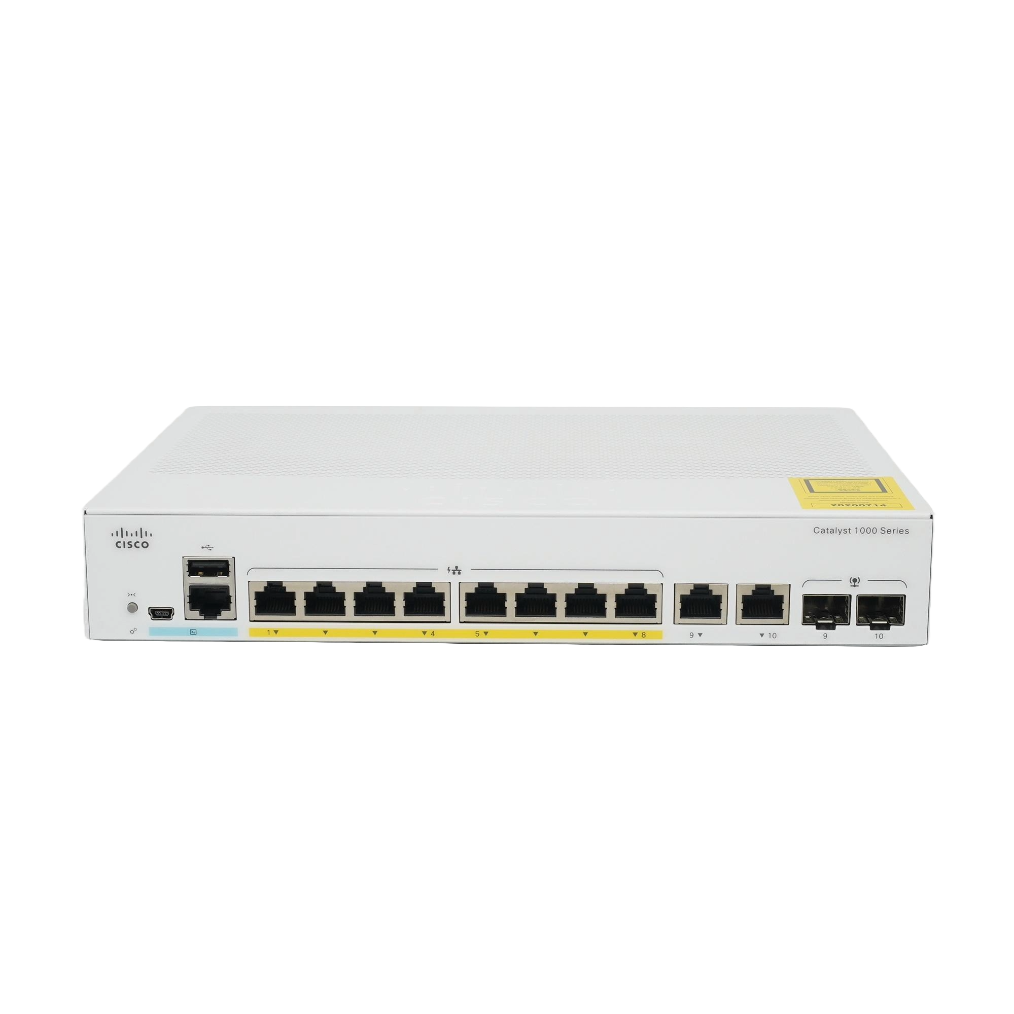 Cisco Catalyst C1000-8P-E-2G-L 8-Port Gigabit PoE+ Managed Network