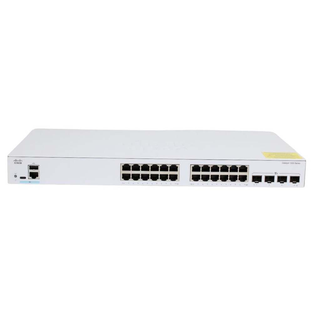Cisco Catalyst C1200-24T-4X 24-Port Gigabit Smart Managed Switch Refresh 2