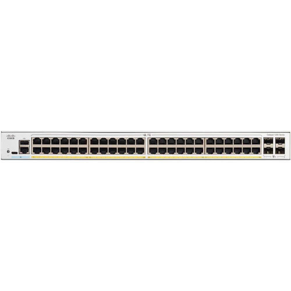 Cisco Catalyst C1200-48P-4G 48-Port Gigabit PoE+ Managed Network Switch Refresh 2