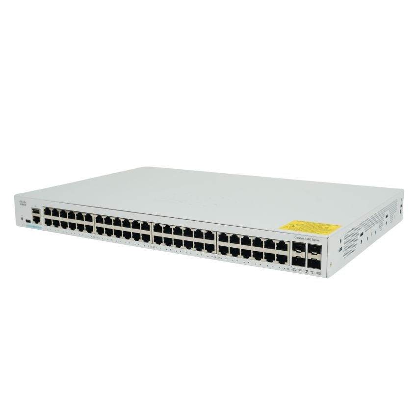 Cisco Catalyst C1200-48T-4G 48-Port Gigabit Managed Network Switch