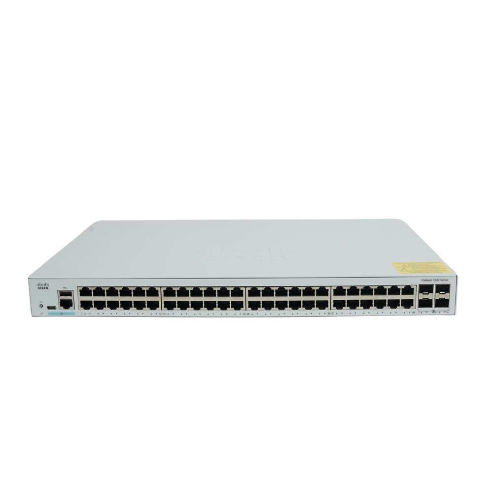 Cisco Catalyst C1200-48T-4X 48-Port Gigabit Managed Network Switch Refresh 3