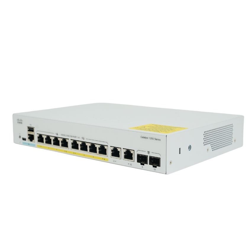 Cisco Catalyst C1200-8P-E-2G 8-Port Gigabit PoE+ Managed