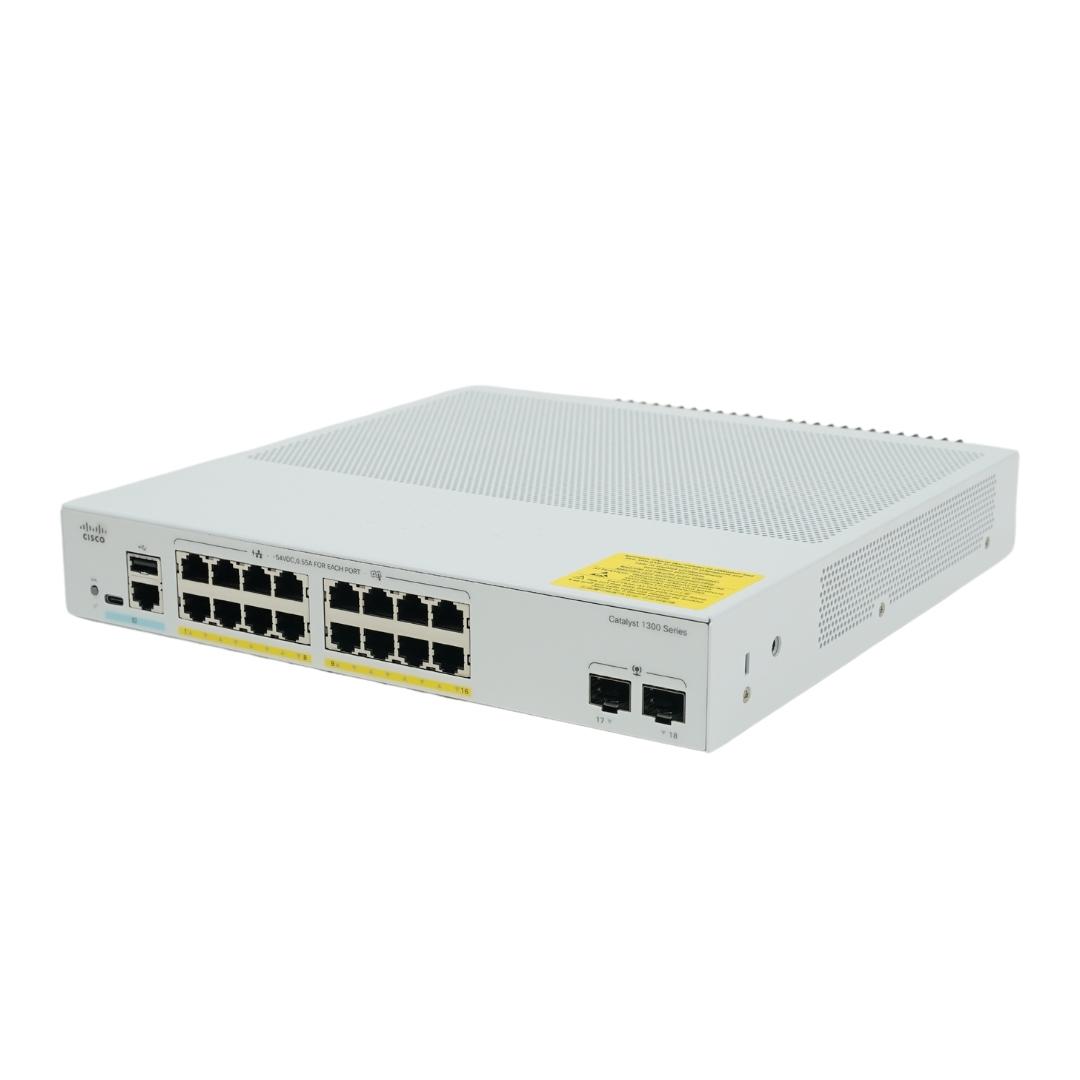 Cisco Catalyst C1300-16P-4X スイッチ Cisco Catalyst 1300-16P-4X - switch - 16 ports - managed
