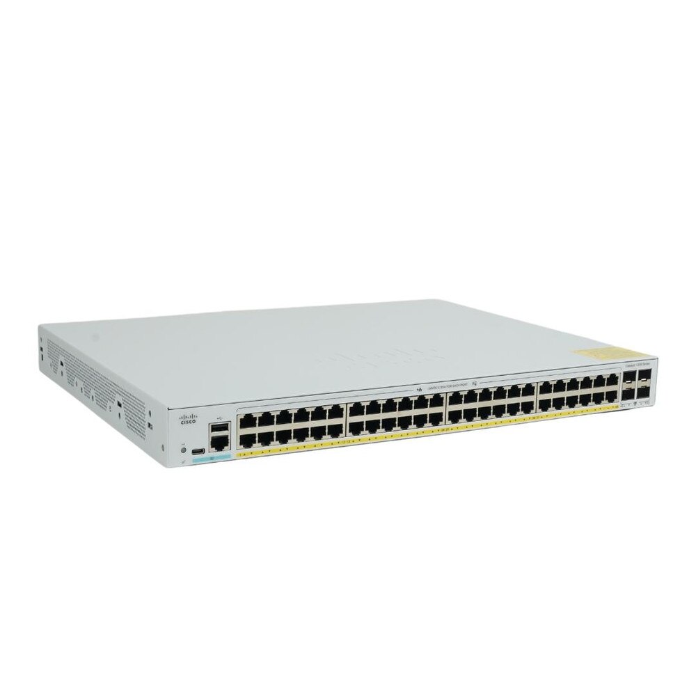 Cisco Catalyst C1300-48P-4G 48-Port Gigabit PoE+ Managed Network Switch New 1