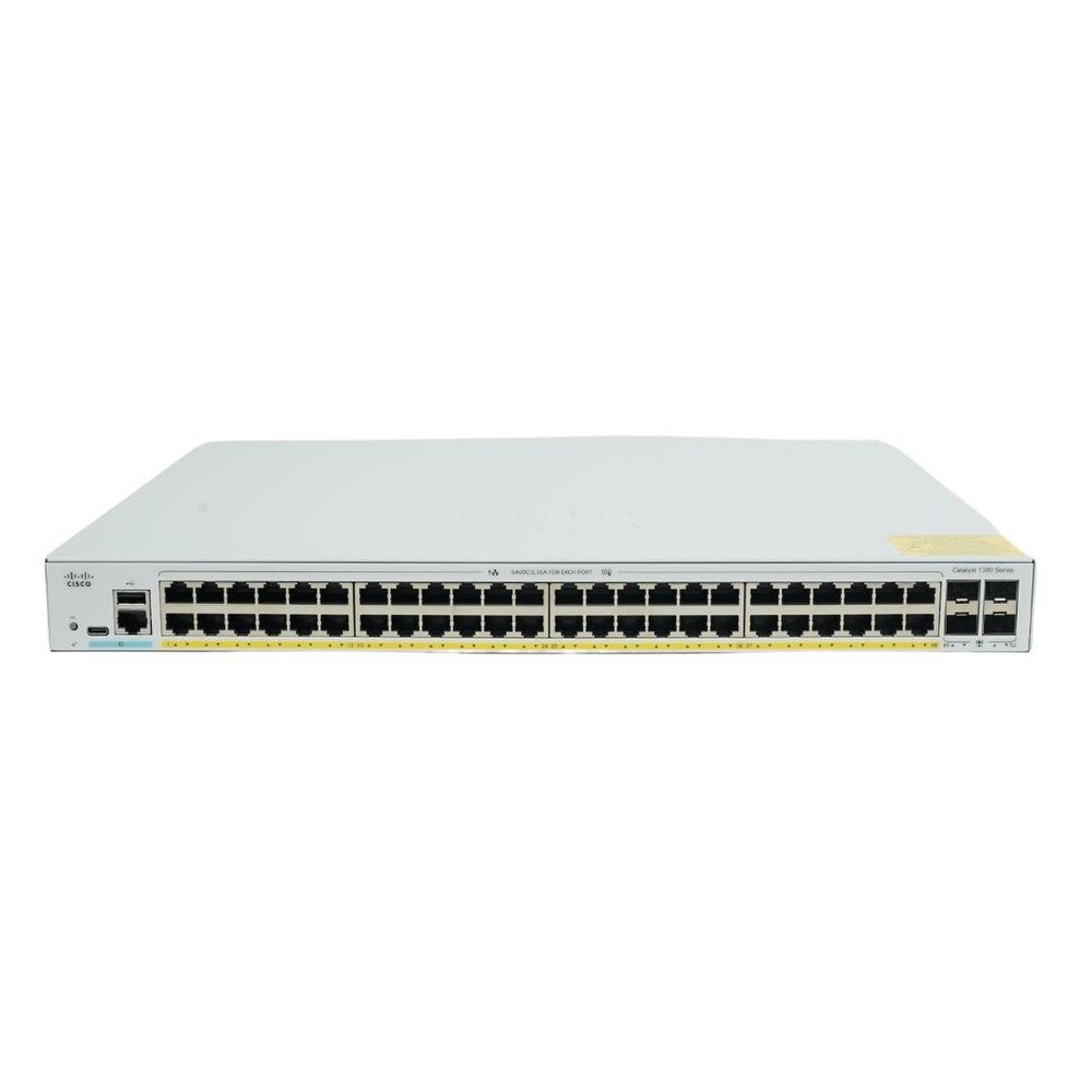 Cisco Catalyst C1300-48P-4G 48-Port Gigabit PoE+ Managed Network Switch New 3