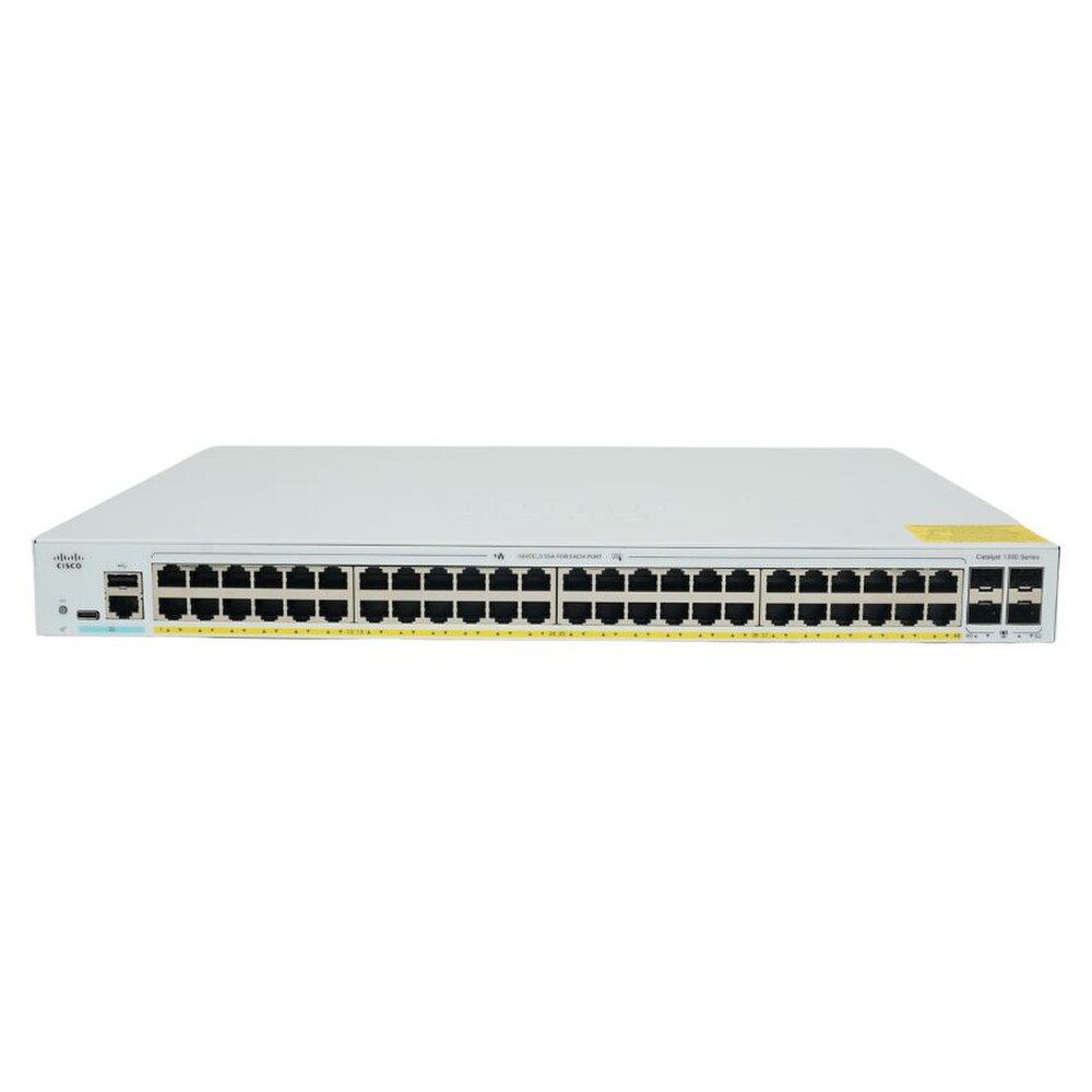 Cisco Catalyst C1300-48P-4G 48-Port Gigabit PoE+ Managed Network Switch Refresh 2