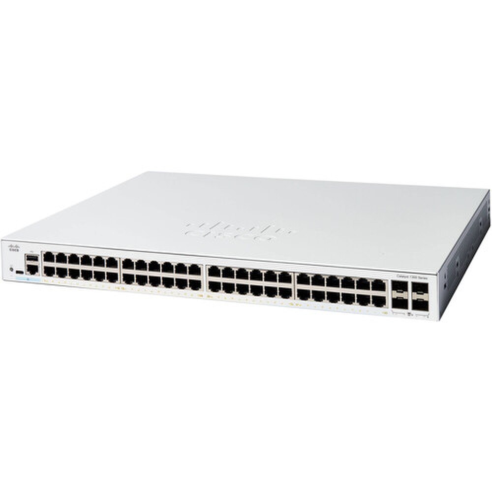 Cisco Catalyst C1300-48T-4X 48-Port Gigabit Managed Network Switch New 1
