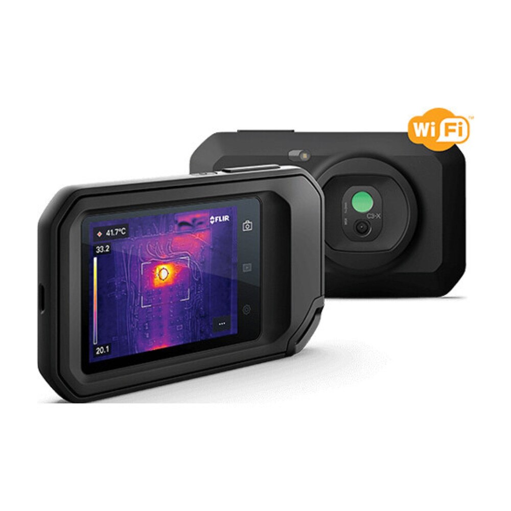 FLIR C3-X Compact Thermal Camera – 128×96 IR, Wi-Fi & IP54 | New 6