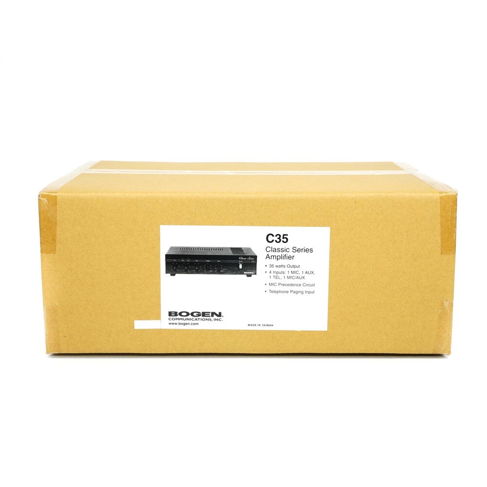 Bogen C35 35 Watt Amplifier New 4