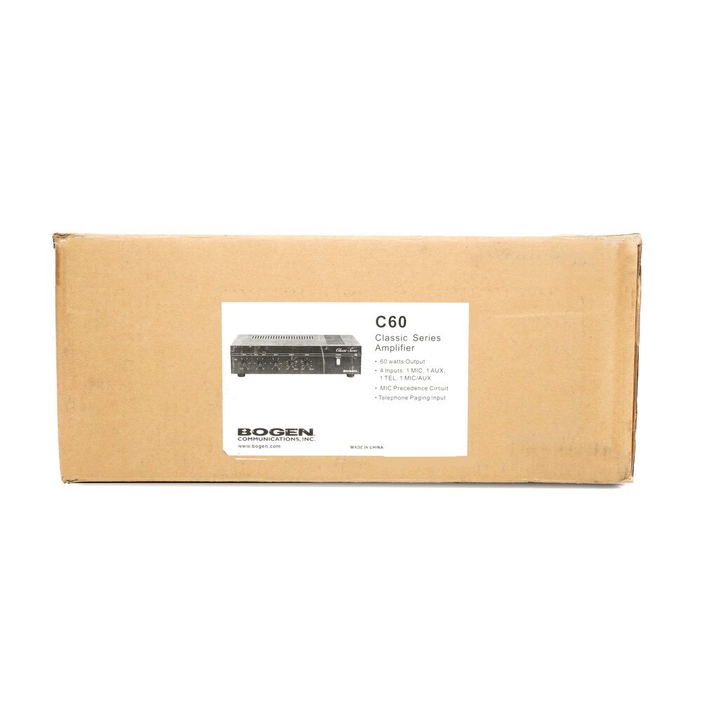 Bogen C60 60 Watt Amplifier Like New3