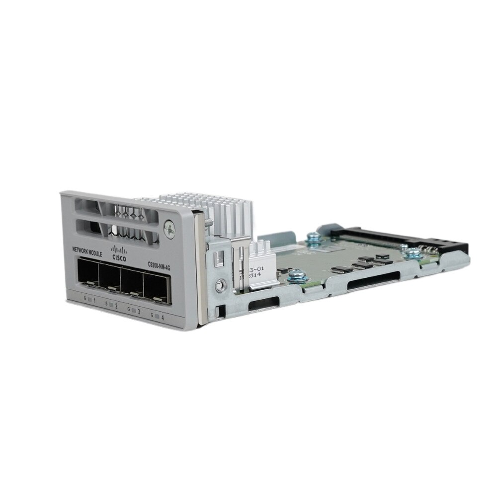 Cisco Catalyst C9200-NM-4G 4-Port Network Module Expansion New 1