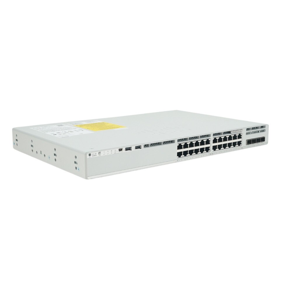 Cisco Catalyst 9200L-24P-4G-A 24-Port Gigabit PoE+ Switch with Network Advantage Excess 1
