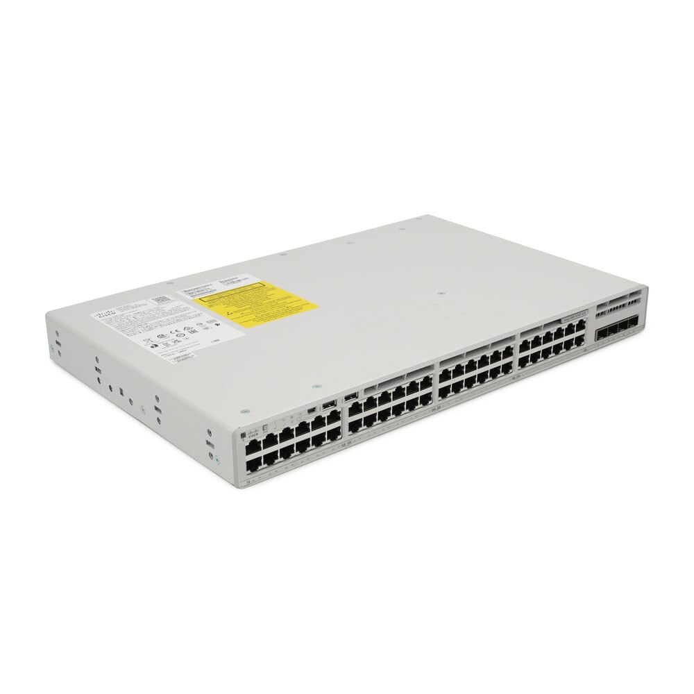 Cisco Catalyst 9200L-48P-4G-E 48-Port Gigabit PoE+ Switch with Network Essentials New 1