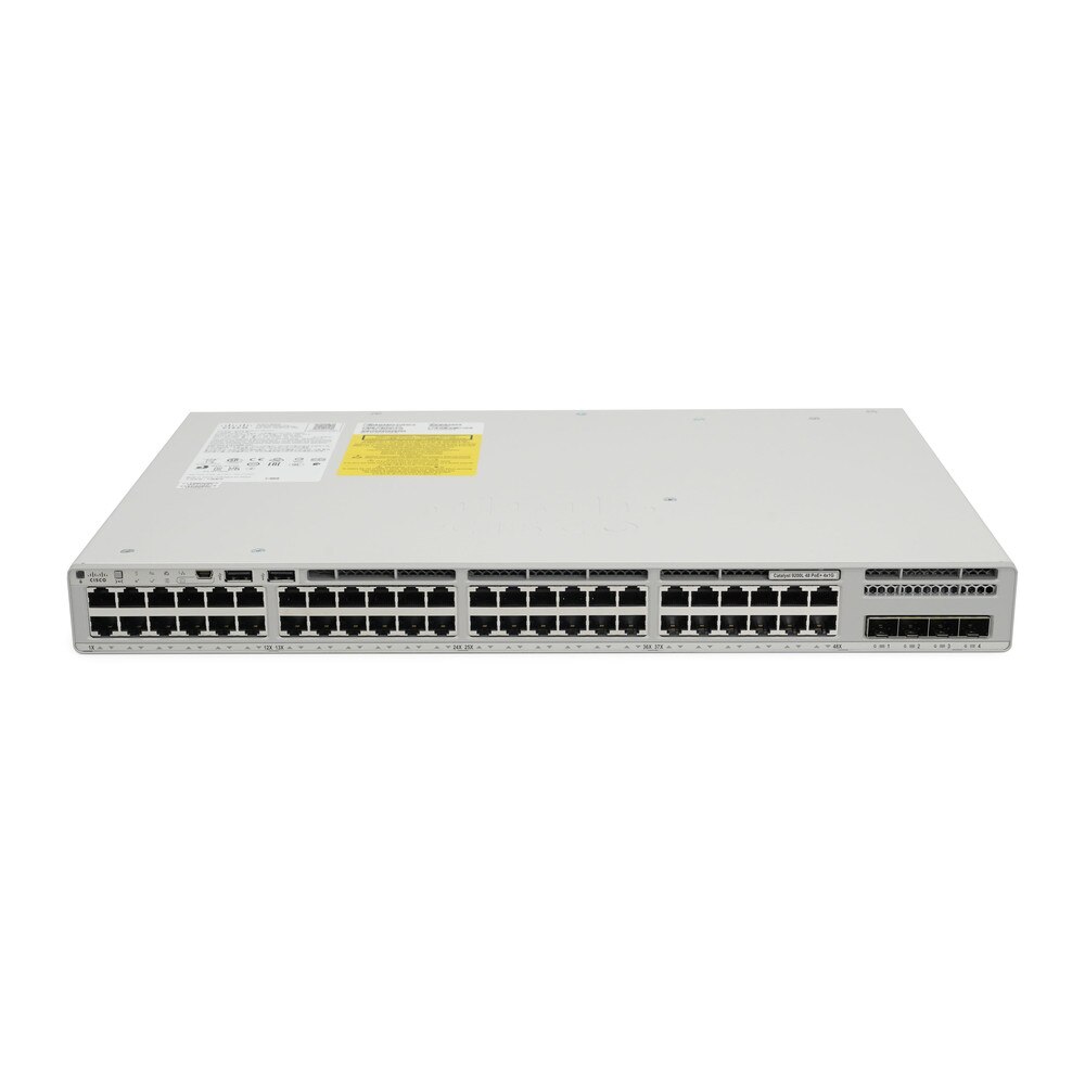 Cisco Catalyst 9200L-48P-4G-E 48-Port Gigabit PoE+ Switch with Network Essentials New 2