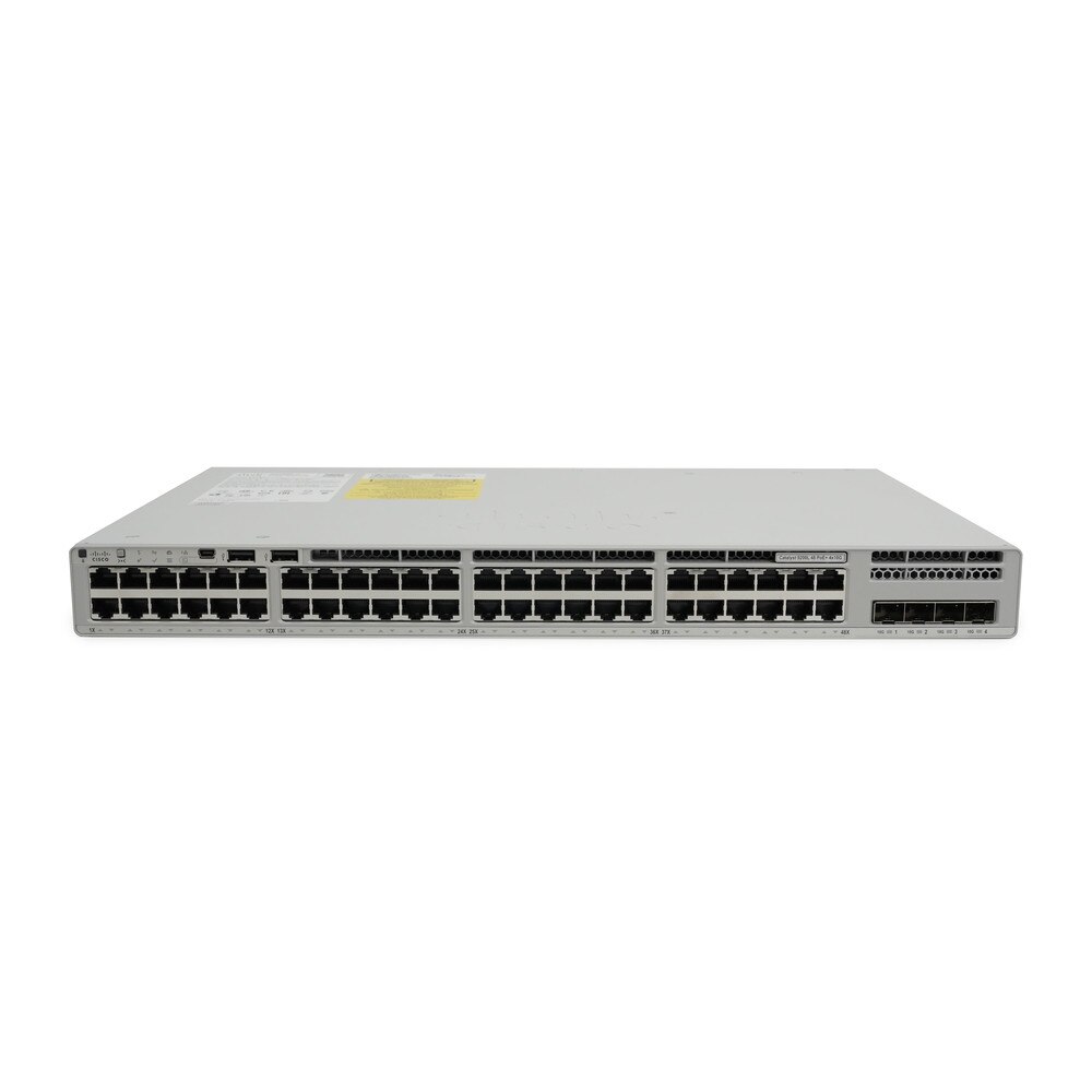 Cisco Catalyst C9200L-48P-4X-E 48-Port PoE+ Network Essentials Switch New 4