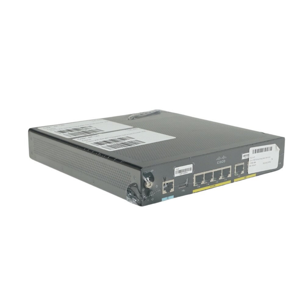 Cisco 921 Gigabit Ethernet Security Router with 4-Port Managed Switch (C921-4P) Excess 1