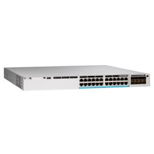 Cisco Catalyst C9300-24P-M 24-Port Gigabit Ethernet Switch - Front View