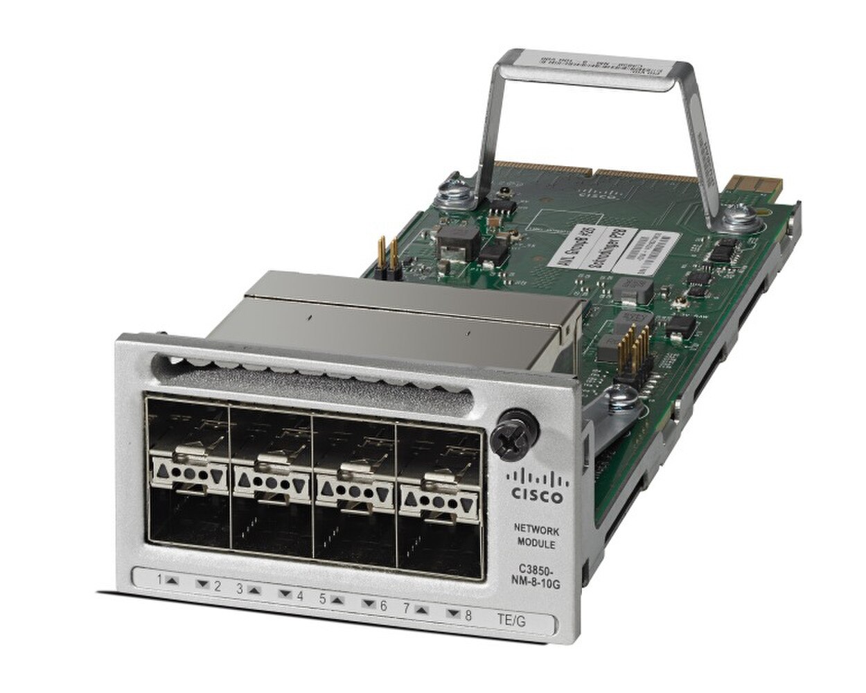 Cisco Catalyst C9300-NM-8X 8-Port Network Module Expansion New
