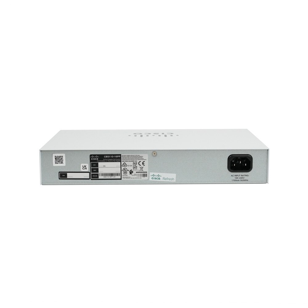 Cisco CBS110-16PP 16-Port Unmanaged Switch (NA) Refresh 5