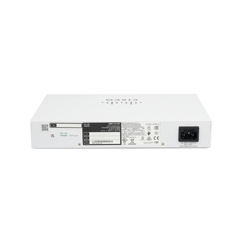 Cisco CBS110-24T 24-Port Gigabit Ethernet Switch with 2 Gigabit SFP (NA) New 4