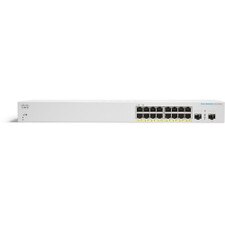 Cisco CBS220-16P-2G 16-Port Gigabit PoE Managed Network Switch with SFP (NA) Refresh 1