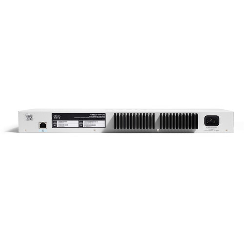 Cisco CBS220-16P-2G 16-Port Gigabit PoE Managed Network Switch with SFP (NA) Refresh 3