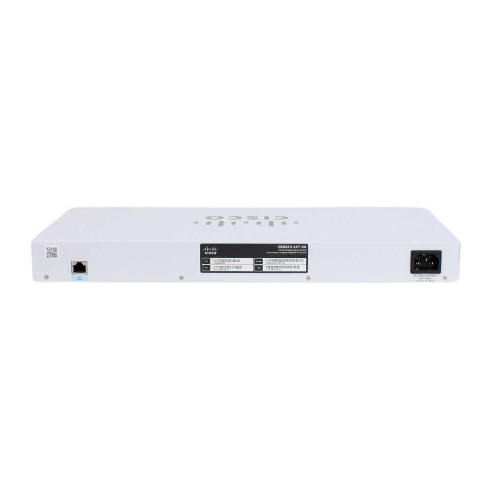 Cisco CBS220-24T-4G 24-Port Gigabit Managed Network Switch (CBS220-24T-4G-NA-RF) Refresh 2