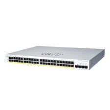 Cisco CBS220-48P-4G 48-Port 4 Gigabit PoE+ Managed Network Switch with SFP (CBS220-48P-4G-NA-RF) Refresh 1