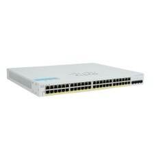 Cisco CBS220-48P-4X 48-Port Gigabit PoE+ Managed Network Switch with SFP+ (NA) Refresh 1