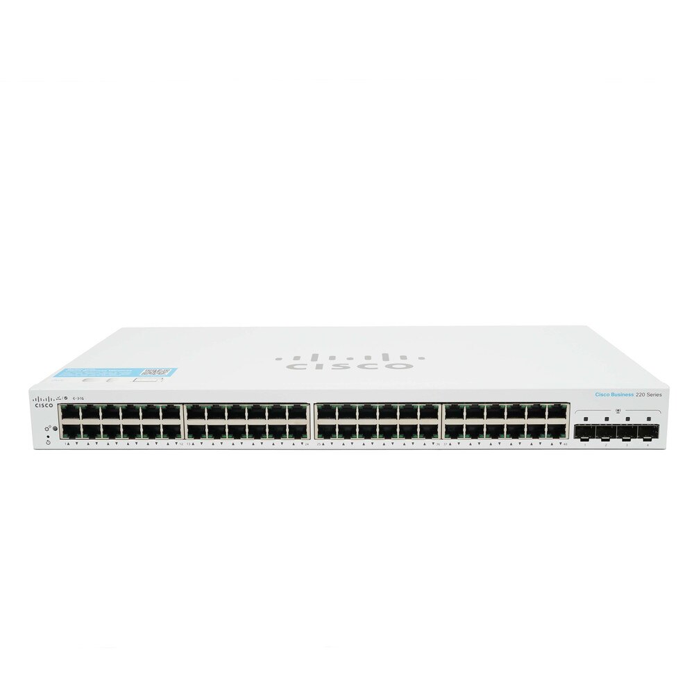 Cisco CBS220-48T-4G-NA-RF 48-Port Gigabit Managed Network Switch with SFP Refresh 2
