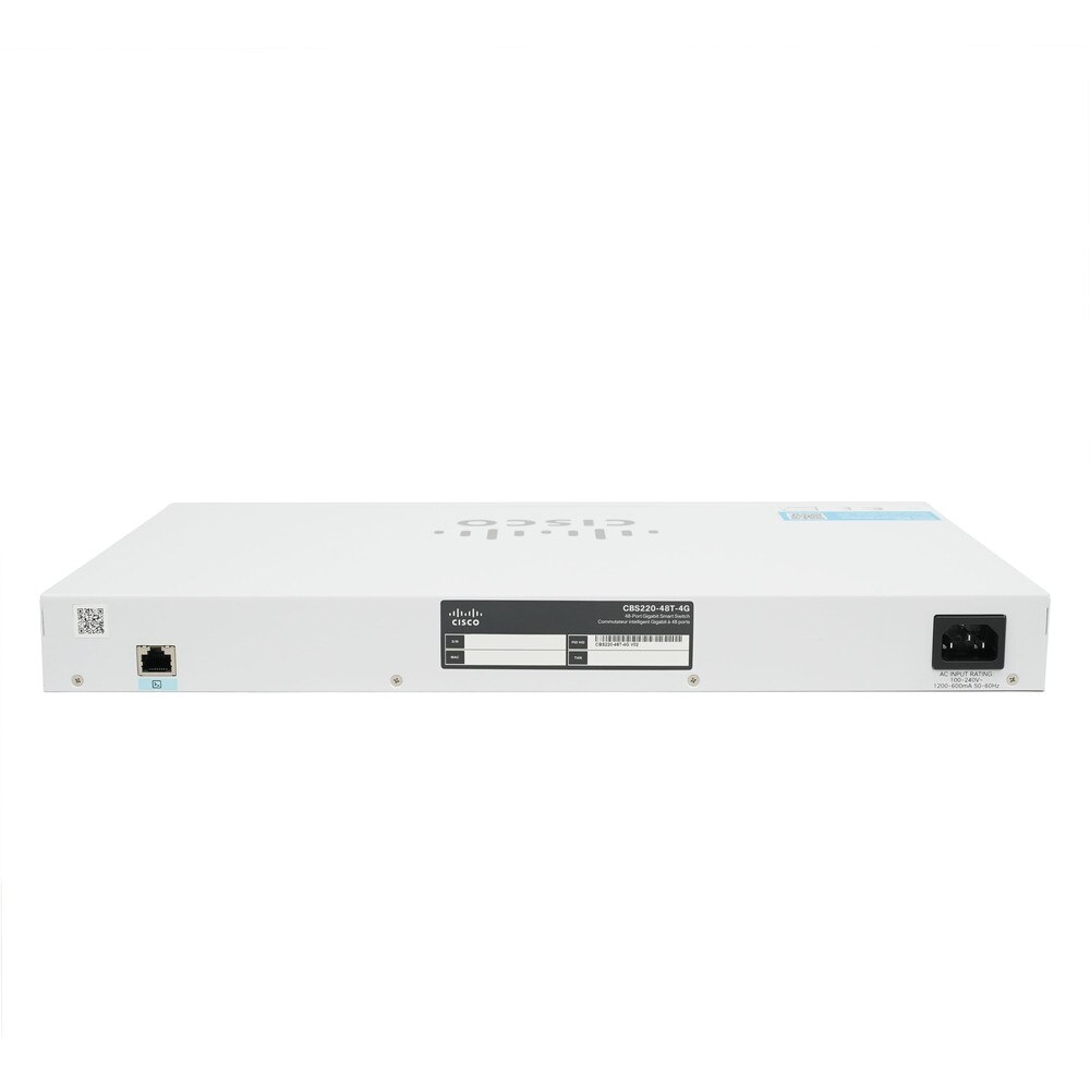 Cisco CBS220-48T-4G-NA-RF 48-Port Gigabit Managed Network Switch with SFP Refresh 4