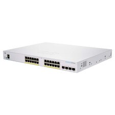 Cisco CBS250-24FP-4G 24-Port Gigabit PoE+ Managed Switch with SFP (NA) Excess 1