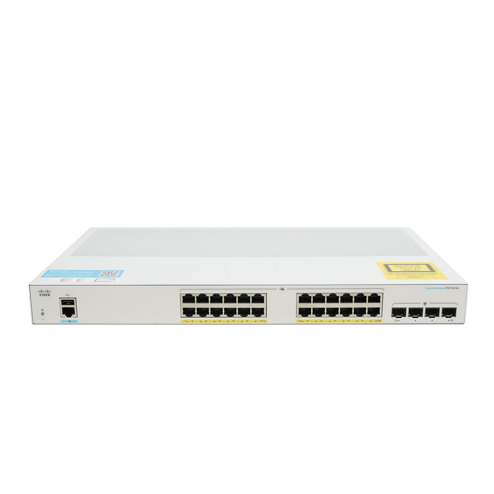 Cisco CBS250-24P-4G 24-Port Gigabit PoE+ Managed Switch with SFP (NA) Refresh 4