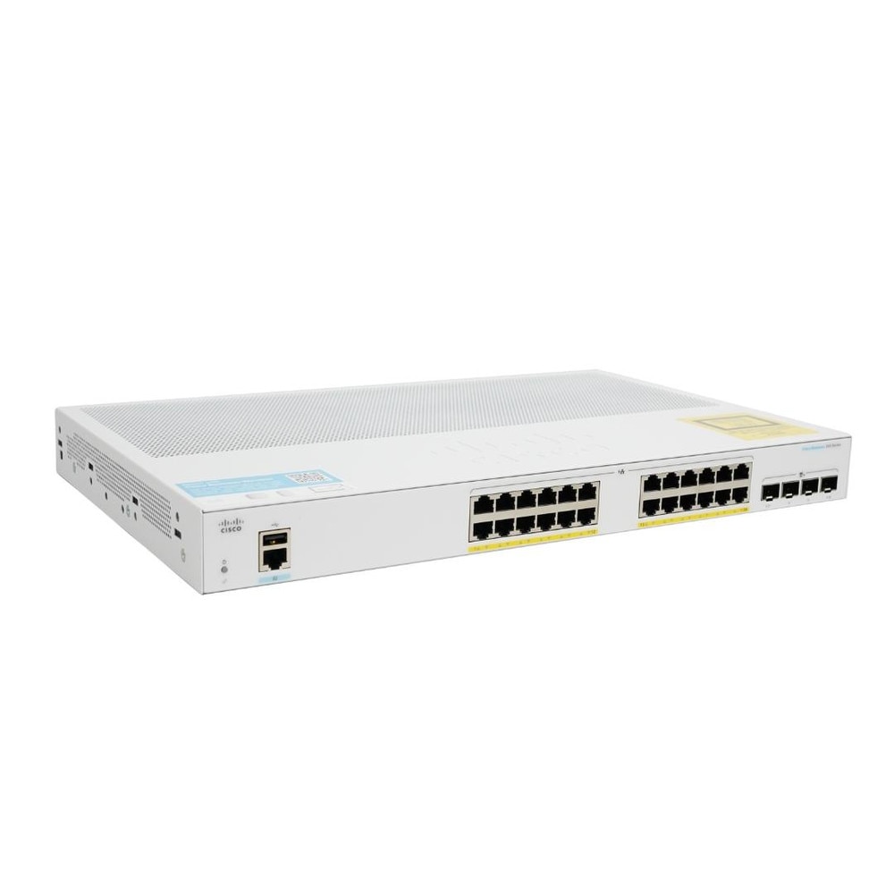 Cisco CBS250-24P-4X-NA-RF 24-Port Smart Switch Refresh 1