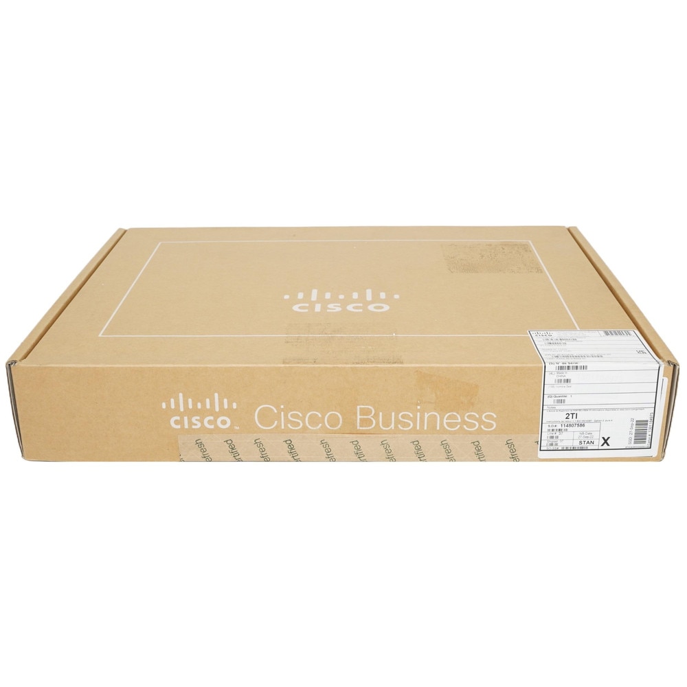 Cisco CBS250-48T-4G-NA-RF 48-Port Gigabit Ethernet Smart Switch with SFP Refresh 5
