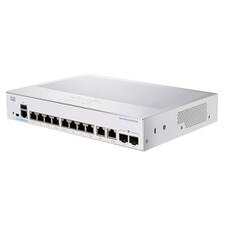 Cisco CBS250-8T-E-2G-NA-RF 8-Port Gigabit Ethernet Smart Switch Refresh 1