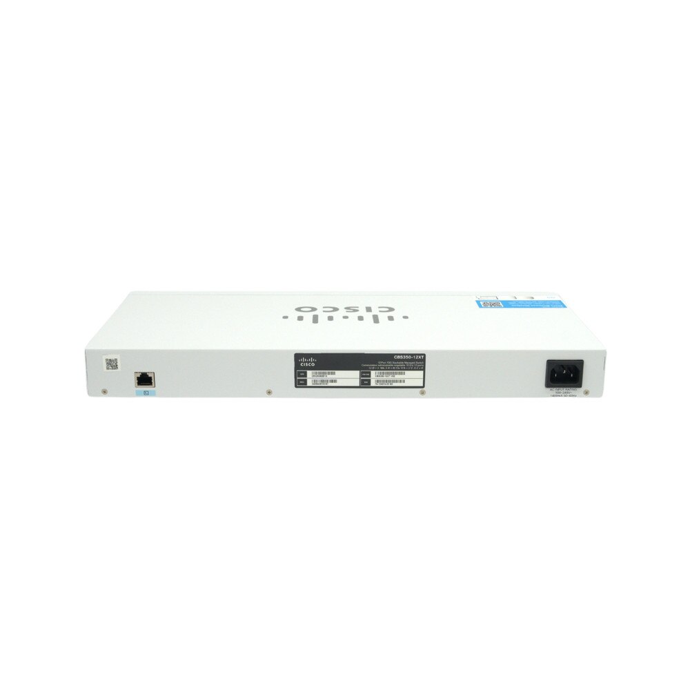Cisco CBS350-12XT 12-Port 10G Managed Network Switch (CBS350-12XT-NA-RF) | Refresh 2